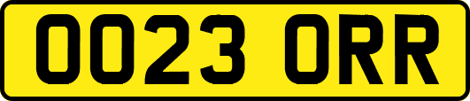OO23ORR