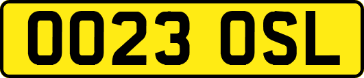 OO23OSL