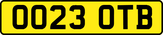OO23OTB