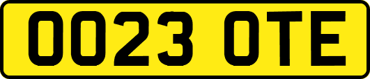 OO23OTE