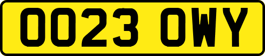 OO23OWY