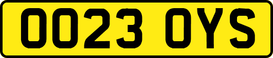 OO23OYS