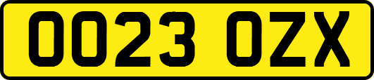OO23OZX