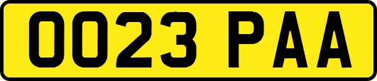 OO23PAA