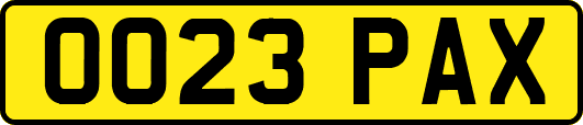 OO23PAX