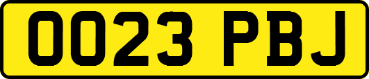 OO23PBJ