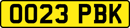 OO23PBK