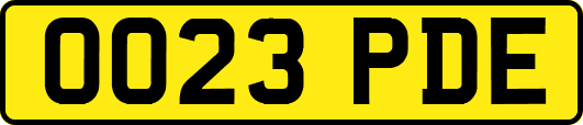 OO23PDE