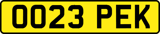OO23PEK