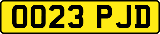 OO23PJD