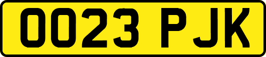 OO23PJK