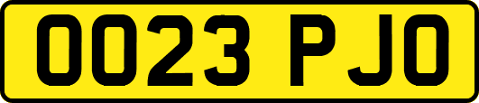 OO23PJO