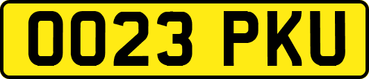 OO23PKU