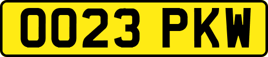 OO23PKW