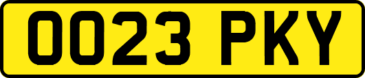 OO23PKY