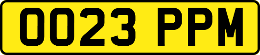OO23PPM