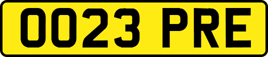 OO23PRE