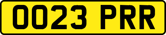 OO23PRR