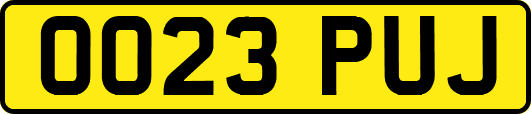 OO23PUJ