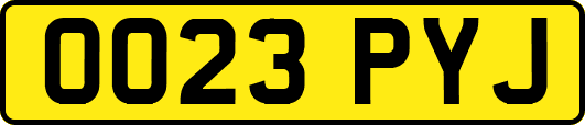 OO23PYJ