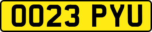 OO23PYU