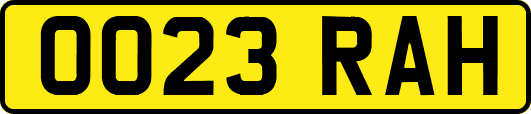 OO23RAH