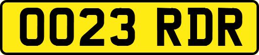 OO23RDR