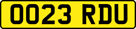 OO23RDU