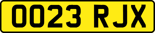 OO23RJX