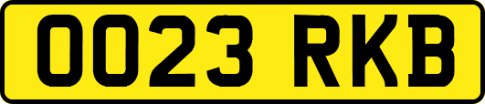OO23RKB