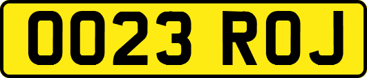 OO23ROJ