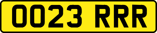 OO23RRR