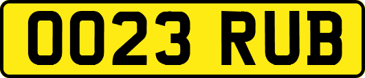 OO23RUB