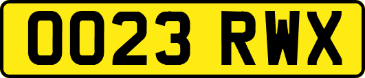 OO23RWX