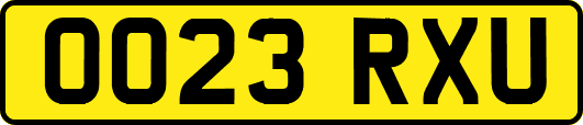 OO23RXU