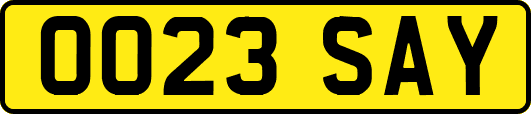 OO23SAY