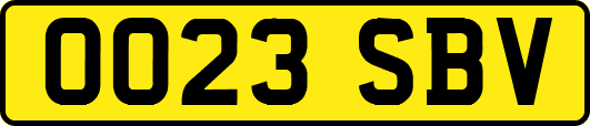 OO23SBV