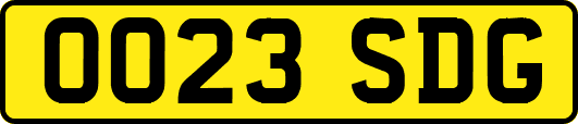 OO23SDG