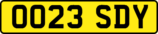 OO23SDY