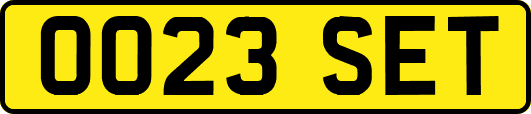 OO23SET
