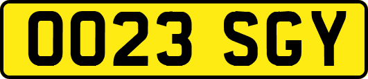 OO23SGY