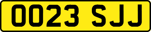 OO23SJJ