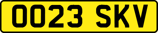 OO23SKV