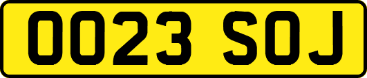 OO23SOJ