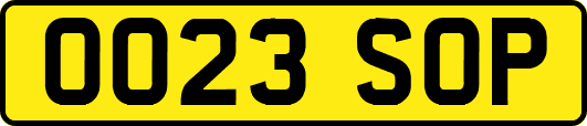 OO23SOP