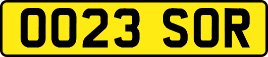 OO23SOR