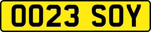OO23SOY