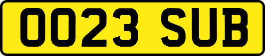 OO23SUB