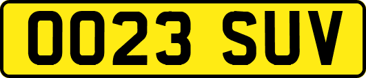 OO23SUV