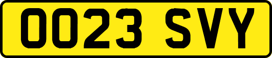 OO23SVY